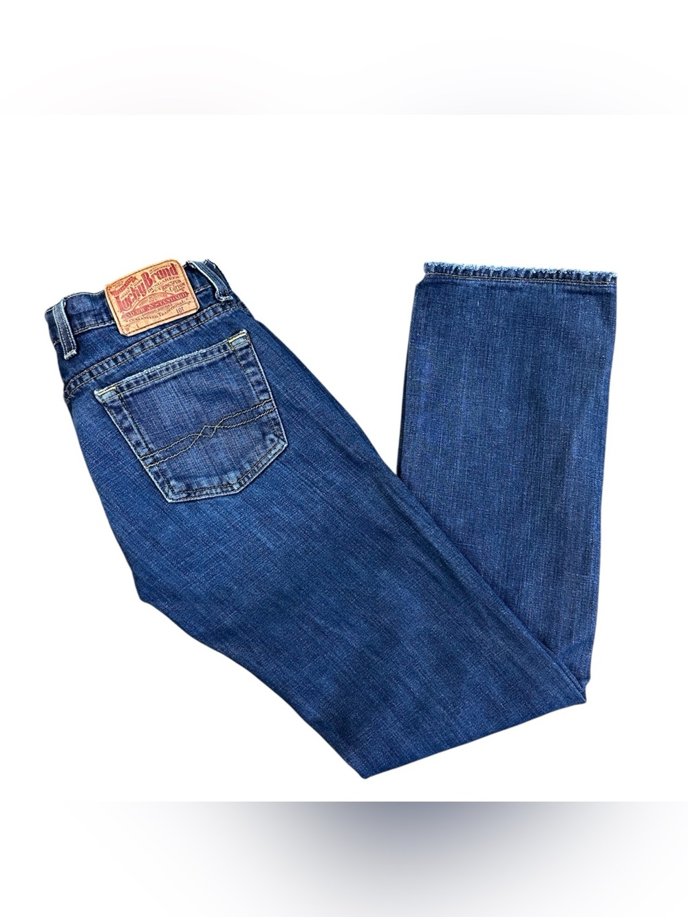 Lucky Brand Gene Montesano Sundown Straight Jeans Women’s 00/24 Medium Wash